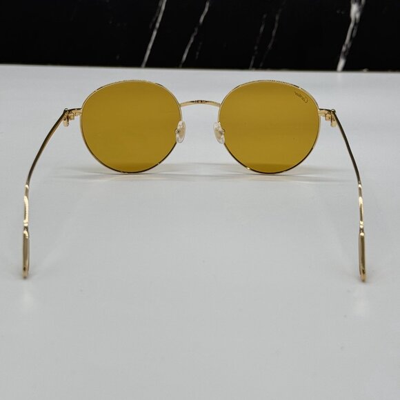 NEW CARTIER CT0249S 004 UNISEX GOLD ROUND SUNGLASSES CARTIER CT0249S main image 7